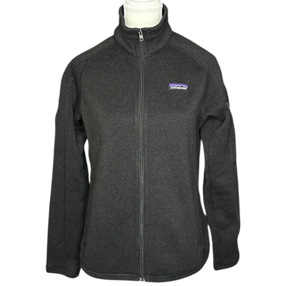 Patagonia Women's Black Activewear Better Sweater‎ Fleece Jacket S/C38.2 - Picture 1 of 16
